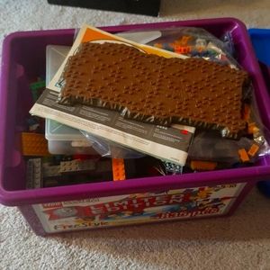 A huge box of lego
